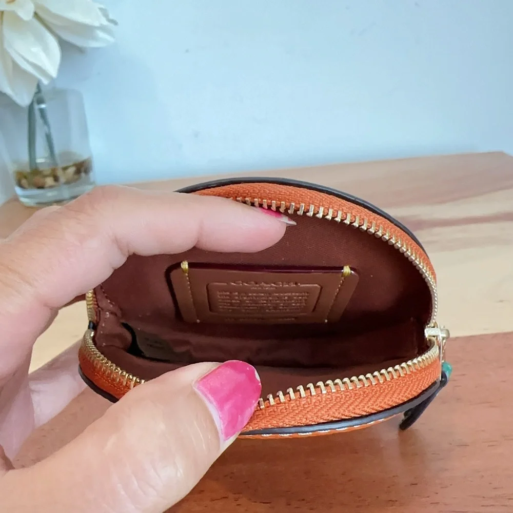 Coach nwt orange